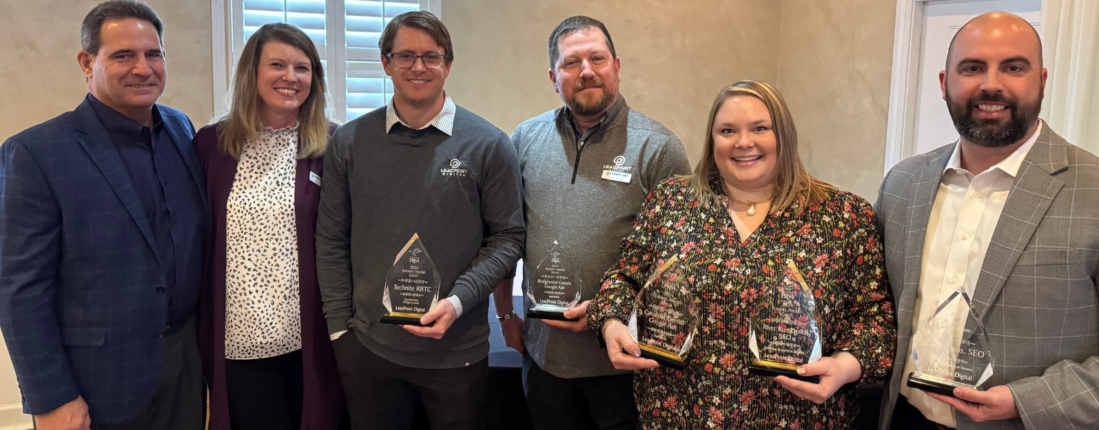 LeadPoint Digital Brings Home 5 PRSA Blue Ridge Summit Awards for Client Work 